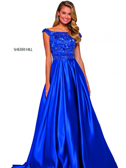 abito lungo blu con ricami sherri hill 2020.jpg